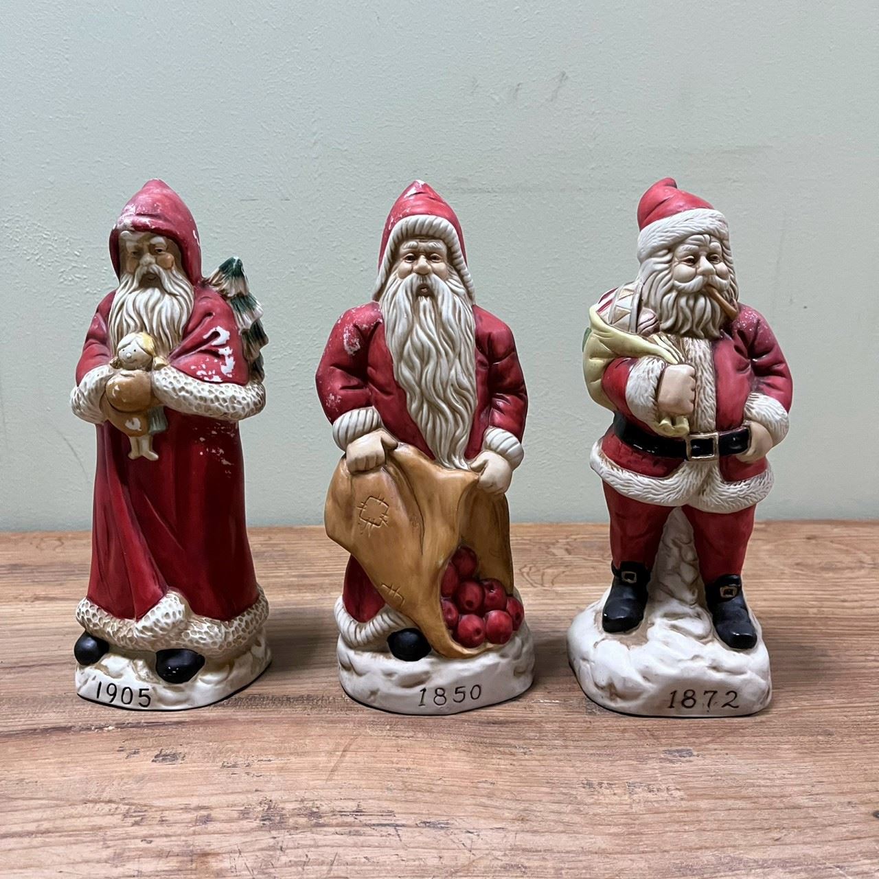 Antique Santas 復古聖誕老公公擺件